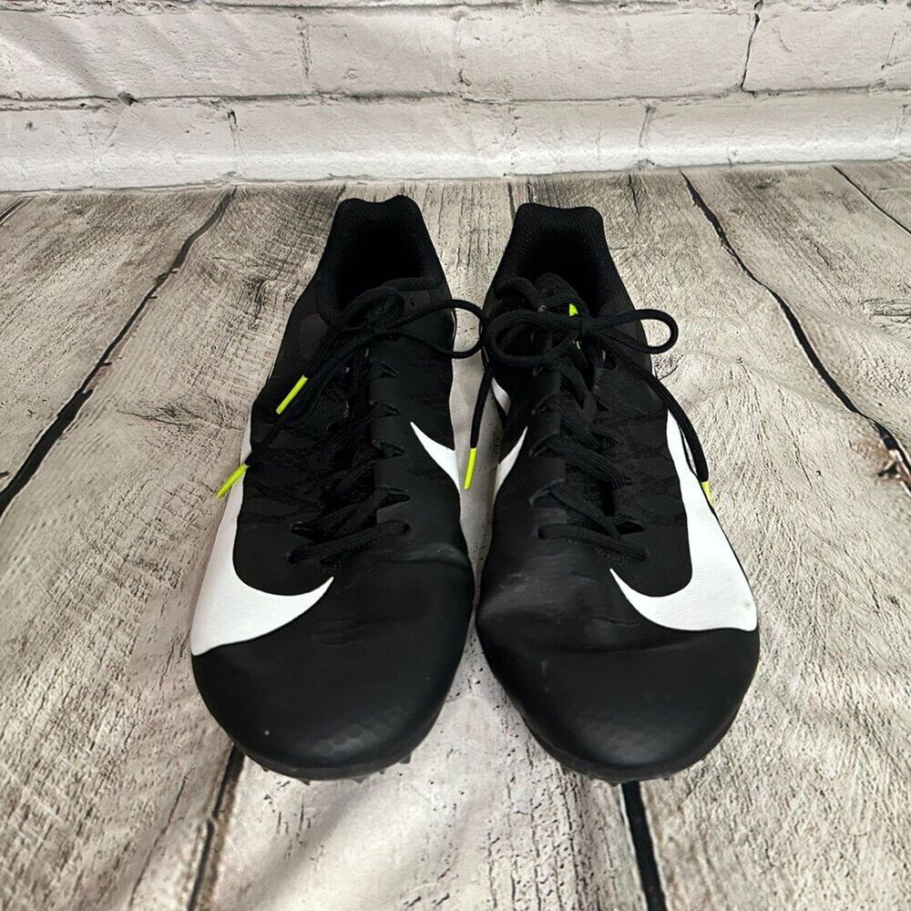 C22 Nike Black Zoom Rival S9 Sprint Racing Men's Shoes, Size 13, Pre-owned